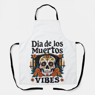 Día De Los Muertos Vibes Oaxaca Tag der Toten Schürze