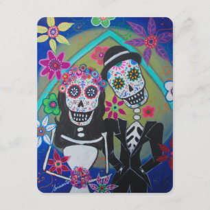 DIA DE LOS MUERTOS WEDD EINLADUNG