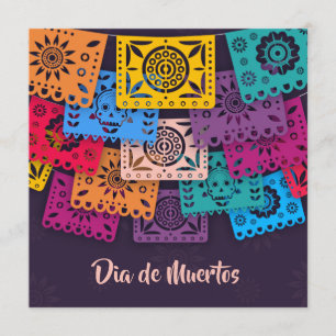 Dia de Muertos Banner Party Einladung