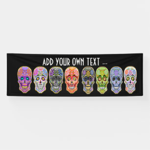Dia De Muertos Banner - Zuckerkulls