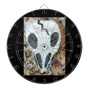 Dia de Muertos bemalt Schädel Dartscheibe