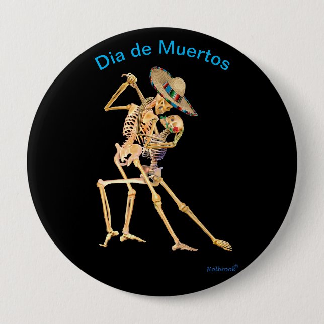 Dia de Muertos Button (Vorderseite)