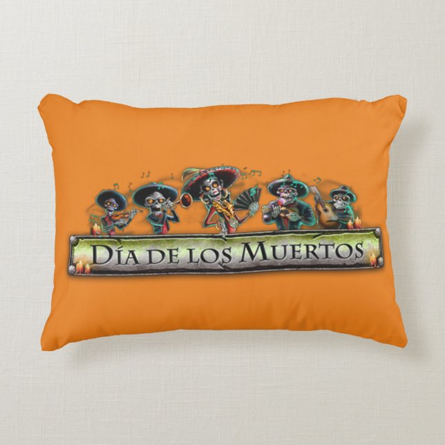 Día de Muertos Dekokissen (Vorderseite)