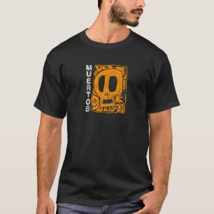 Dia de muertos flache Illustration T-Shirt