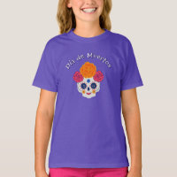 Día de Muertos Floral Skull - Individuell anpassba
