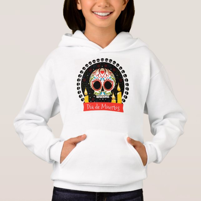 Dia De Muertos Hoodie (Vorderseite)