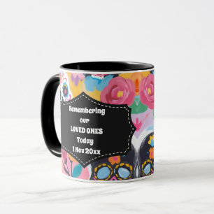 Dia de Muertos Sugar Skulls Tasse
