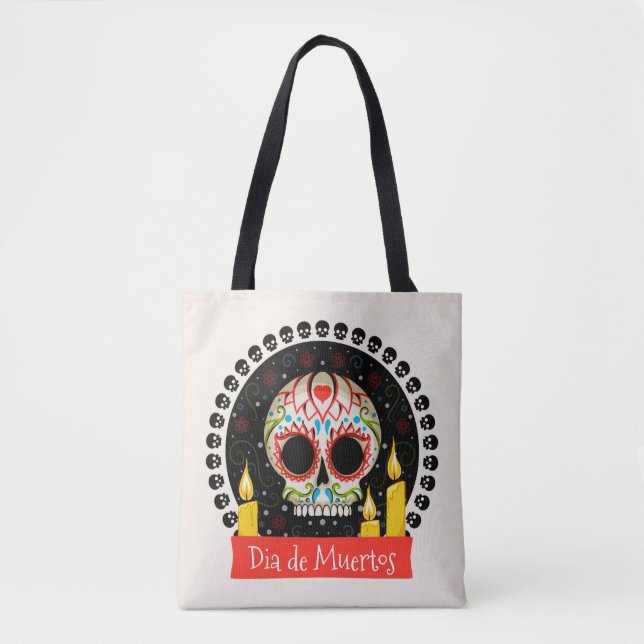 Dia De Muertos Tasche (Vorderseite)
