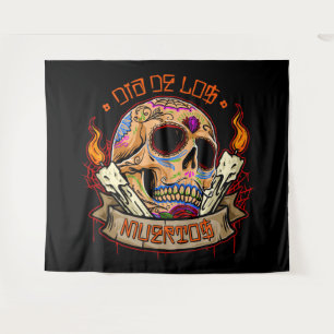 Dia De Muertos Wandteppich