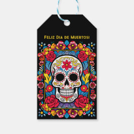 Dia de Muertos Zuckerschädel Geschenkanhänger