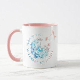 Día Global de Barras de Access taza rosa Tasse