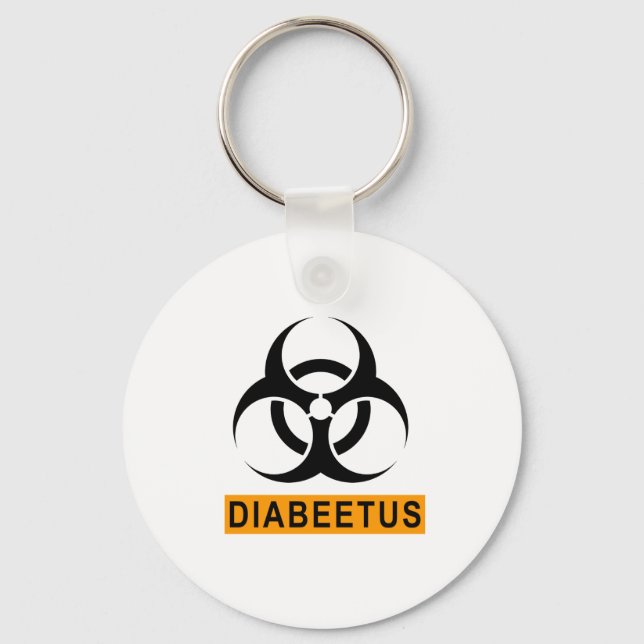 Diabeetus Schlüsselanhänger (Vorderseite)