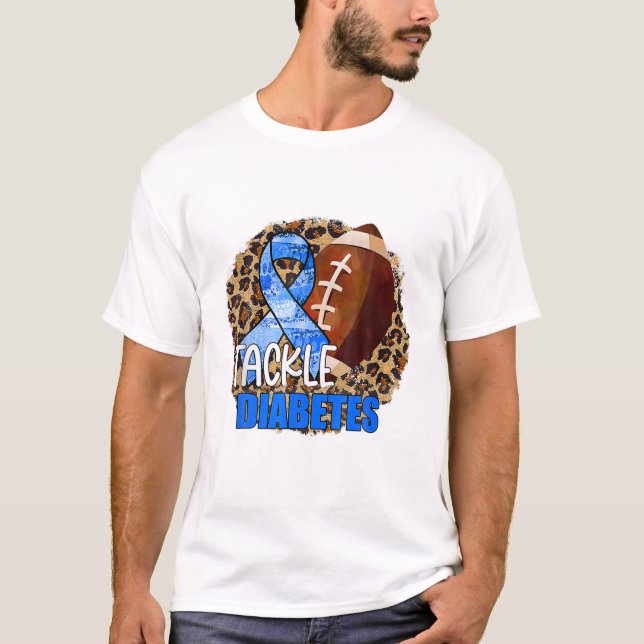 Diabetes Awareness Blue T-Shirt (Vorderseite)