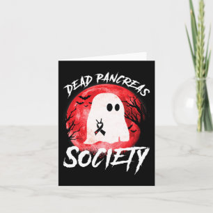 Diabetes Awareness Halloween Dead Pankreas Society Karte