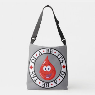 Diabetes Awareness Messenger Bag Tragetaschen Mit Langen Trägern