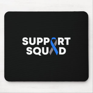 Diabetes Awareness Monatsunterstützung Squad Blue Mousepad