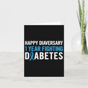 Diabetes Awareness Pub für ein Diabetes Typ 1 Karte