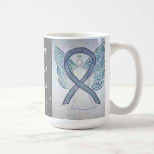 Diabetes Awareness Ribbon Engel Custom Tasse