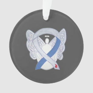 Diabetes Awareness Ribbon IDDM Angel Ornamente