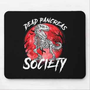 Diabetes Awareness Toten Pankreas Gesellschaft Hal Mousepad
