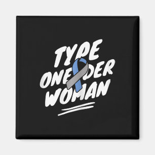 Diabetes Bewusstsein - Diabetische T1d Typ1 One-de Magnet