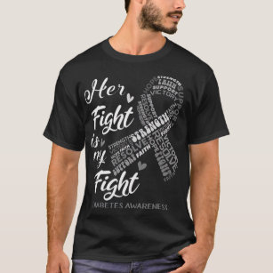 Diabetes-Bewusstsein Ihr Kampf ist mein Kampf T-Shirt