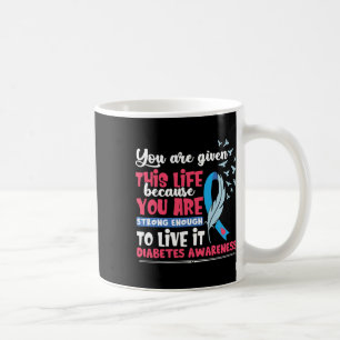 Diabetes-Bewusstsein Kaffeetasse