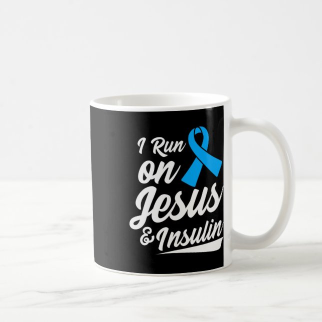 Diabetes-Bewusstsein Typ 1 2 - Diabetiker T1d T2d Kaffeetasse (Rechts)