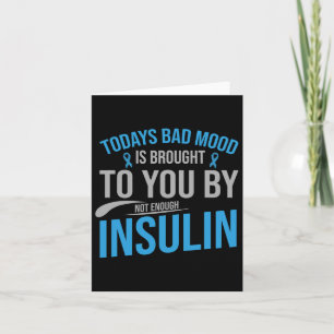 Diabetes-Bewusstsein Typ 1 2 - Diabetiker T1d T2d Karte