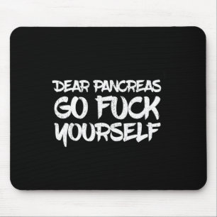 Diabetes-Bewusstsein Typ 1 2 - Diabetiker T1d T2d Mousepad