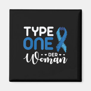 Diabetes-Bewusstsein Typ 1 - Diabetiker T1D 2 Magnet