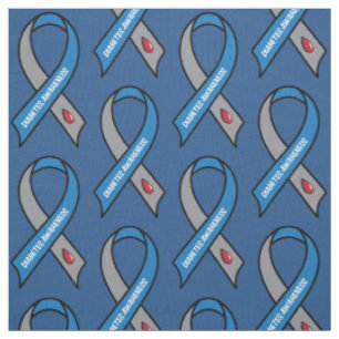 Diabetes-Bewusstseins-Band Stoff