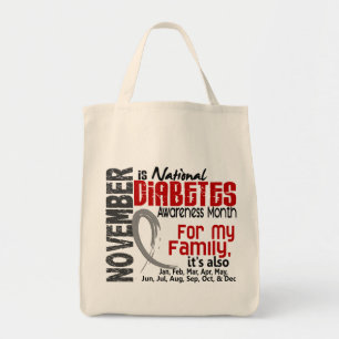 Diabetes-Bewusstseins-Monat jeder Monat für meine Tragetasche