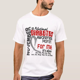 Diabetes-Bewusstseins-Monat jeder Monat für MICH T-Shirt