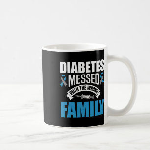 Diabetes der falschen Familie T1d Typ 1 Kaffeetasse