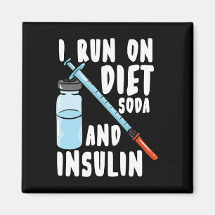 Diabetes-Diätflüssigkeit und Insulin-Diabetiker Magnet