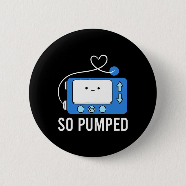 Diabetes Fun Typ 1 Kinder also gepumpt Diabetes Button (Vorderseite)