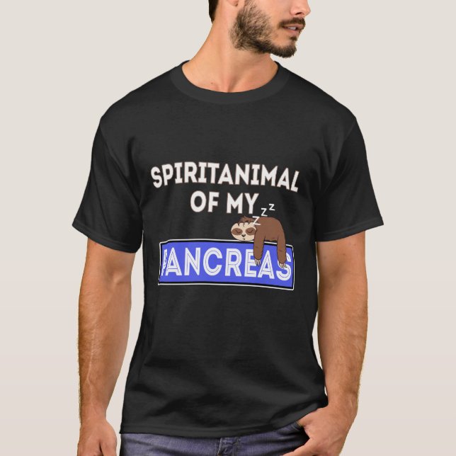 Diabetes Funny Sprichwort T-Shirt (Vorderseite)