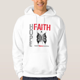Diabetes-Hoffnungs-Glaube Hoodie