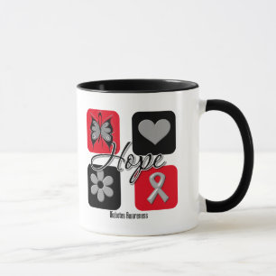 Diabetes-Hoffnungs-Liebe inspirieren Bewusstsein Tasse