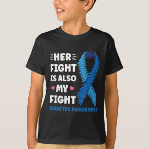 Diabetes Ihr Kampf ist mein Kampf T-Shirt