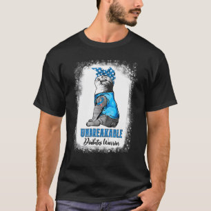 Diabetes mellitus Katzendiabetes Warrior Unzerbrec T-Shirt