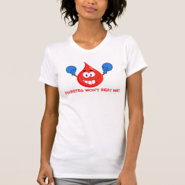 Diabetes schlägt mich nicht T-Shirt