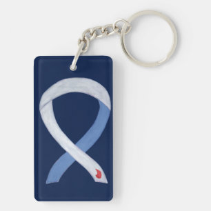 Diabetes-Sensibilisierungsband IDDM Custom Key Cha Schlüsselanhänger