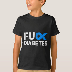 Diabetes-Sensibilisierungsband Typ 1 Zwei 2 T1D T-Shirt