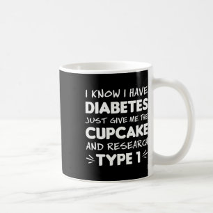 Diabetes-Sensibilisierungsgeschenk gibt mir Cupcak Kaffeetasse