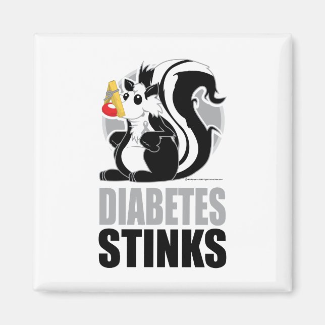 Diabetes-Stinten Magnet (Vorne)