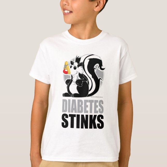 Diabetes-Stinten T-Shirt (Vorderseite)