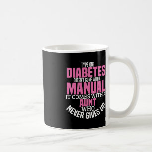 Diabetes Tante T1D Diabetiker Typ 1 Bewusstsein Fr Kaffeetasse