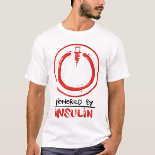 Diabetes Typ 1, das durch Insulin angetrieben wird T-Shirt